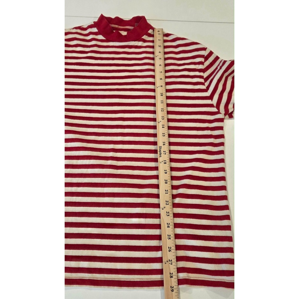 FOG Fear of God Collection Two 2016-2017 Red Striped Long Sleeve Shirt Mens M - Picture 9 of 10